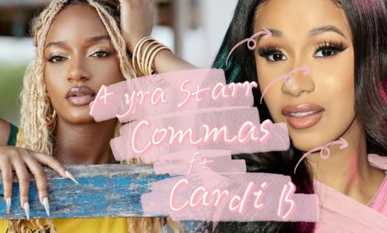 Ayra Starr - Commas Remix ft. Cardi B Mp3 Download